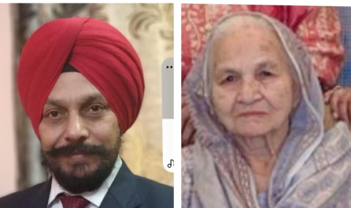 The star of Mata Surjit Kaur's womb shone abroad. Professor Dr. Amrik Singh International Kabaddi Official.